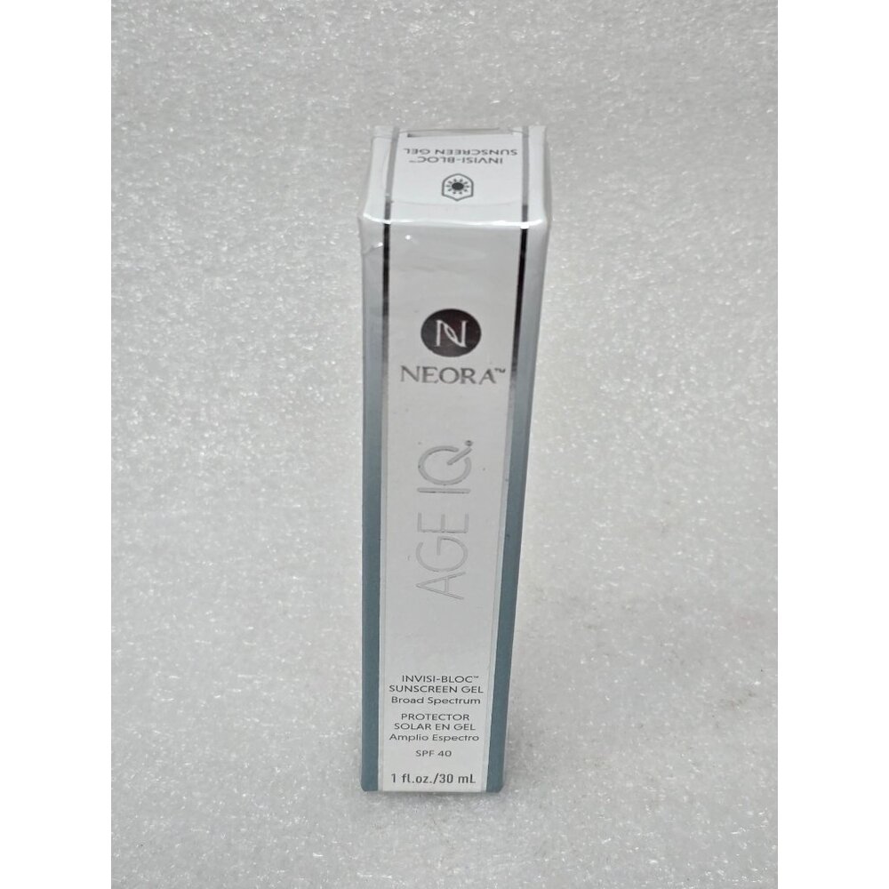 Neora Age IQ Invisi Bloc Sunscreen Gel SPF 40 Broad Spectrum 1 Fl Oz